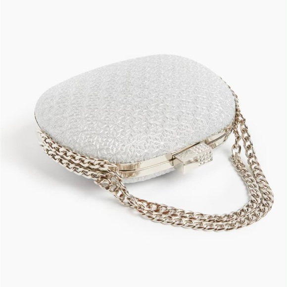 Women’s Silver Clutch - for wedding formal prom - Picture 7 of 7